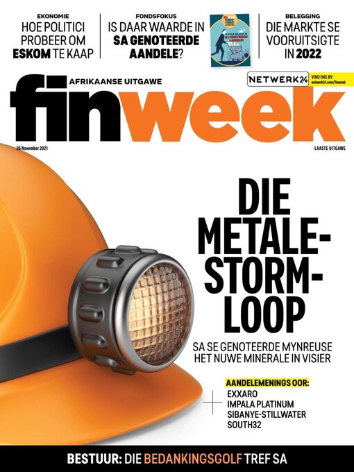 Title details for Finweek - Afrikaans by Media 24 Ltd - Available